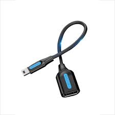  Vention CCTBB 0.15M USB 2.0 Mini-B Male to A Female OTG Cable