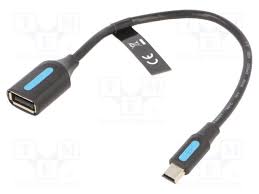  Vention CCTBB 0.15M USB 2.0 Mini-B Male to A Female OTG Cable