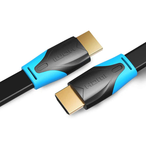 Vention Flat HDMI Cable  VAA-B02-L300 High-Speed 4K Ultra HD Slim Cable for TV, Monitor & Gaming