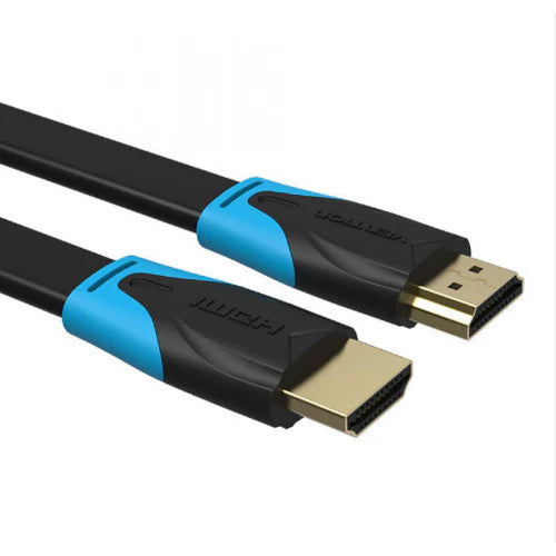 Vention Flat HDMI Cable VAA-B02-L500 High-Speed 4K Ultra HD Slim Cable for TV, Monitor & Gaming