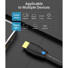 Vention HDMI 2.0 Cable – AAMBV High-Speed 4K Ultra HD Engineering-Grade Extra Long Cable for Professional AV & Home Theater