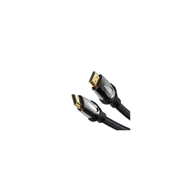 Vention HDMI 2.0 Cable (2m, Black) – AASBH High-Speed 4K Ultra HD HDMI Cable for TV, Monitor & Gaming