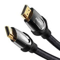 Vention Nylon Braided HDMI 2.0 Cable (1m, Black) – VAA-B05-B100 High-Speed 4K Ultra HD Durable HDMI Cable for TV, Monitor & Gaming