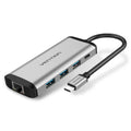 Vention TGPBB 5-in-1 USB Type-C Hub & Docking Station 
