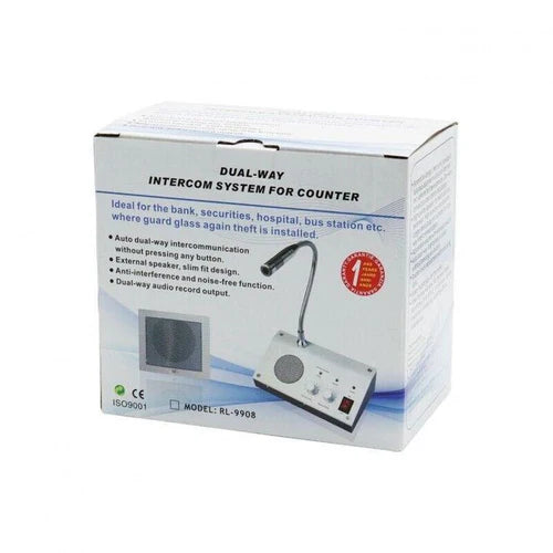 RL-9909 Two-Way Window Intercom System for Counter&nbsp;