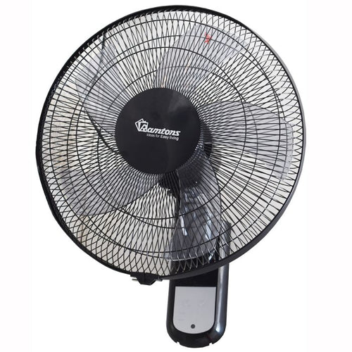 Ramtons RM/676 16" Wall Fan – 3 Speed with Remote Control
