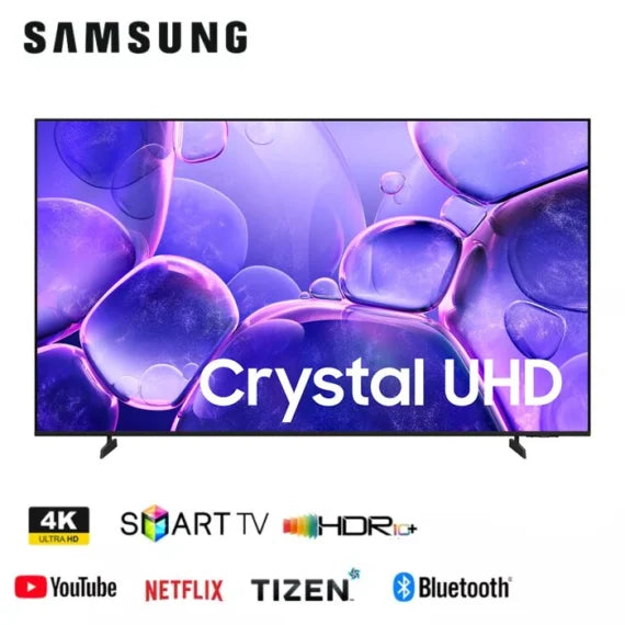 Samsung 65U8000FU 65-Inch 4K UHD Smart TV (2025) – Built-In Streaming Apps