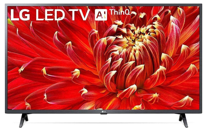 LG 43LM6370PVA 43-Inch Full HD Smart LED Television with HDR, webOS, Wi-Fi, Netflix, YouTube.