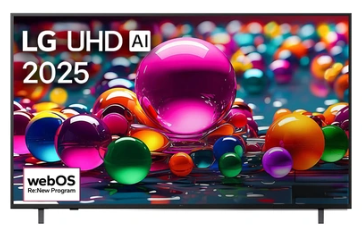 LG 50UA80006LC 50-Inch 4K UHD Smart LED Television with AI, Smart Voice Control.