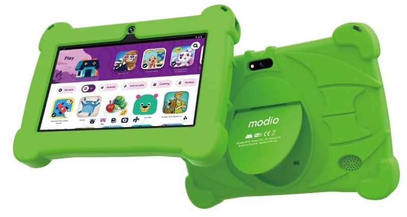 Modio M70 7-Inch Kids Tablet with 4GB RAM, 128GB ROM & Android OS