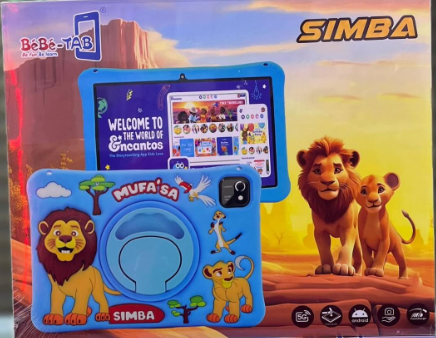Bebe-Tab Simba Kids Study Tablet 10-Inch with SIM Card Slot, 8GB RAM & 512GB ROM