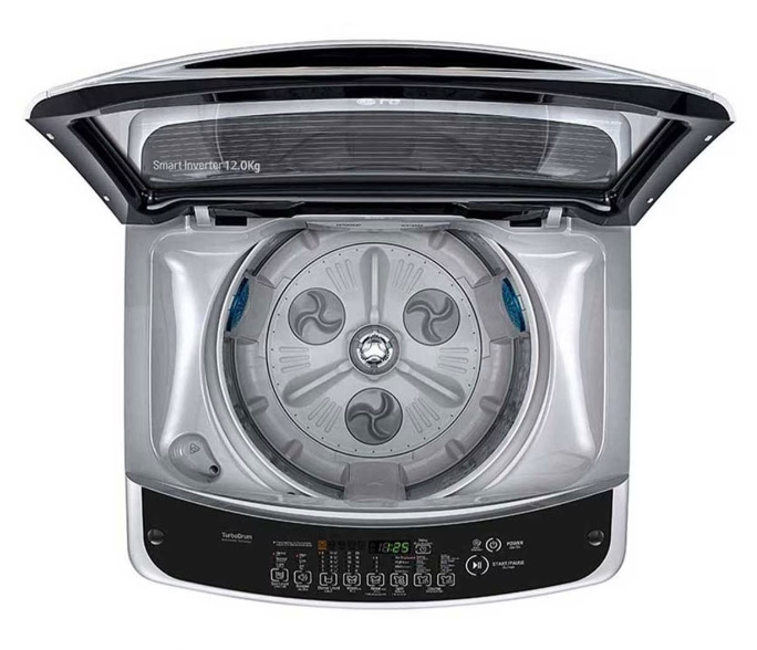 LG T1288NEHGE 12KG Top Load Washing Machine with Smart Inverter & TurboDrum Technology