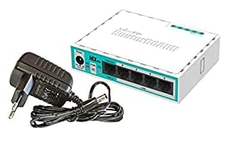 MikroTik hEX RB750Gr3 5-Port Gigabit Ethernet Router with Dual-Core CPU & RouterOS