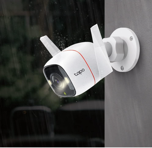 TP-Link Tapo C320WS Outdoor Security Wi-Fi Camera with 2K QHD Video, Color Night Vision & Dual Antennas