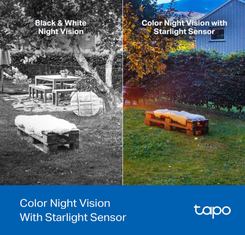 TP-Link Tapo C425 Solar-Powered Security Camera Kit with Wire-Free Design, Color Night Vision & Smart Motion Detection