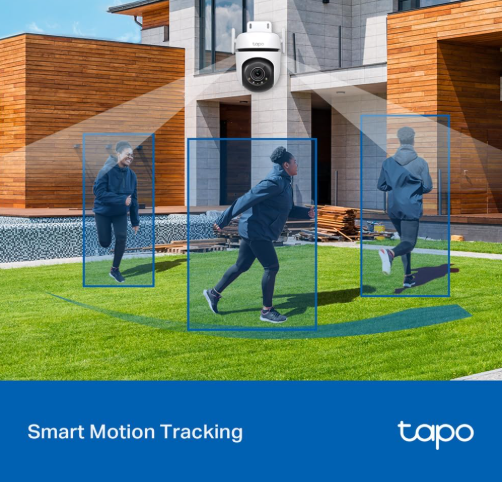 TP-Link Tapo C510WS 2K QHD Outdoor Pan & Tilt Wi-Fi Camera with AI Detection & 360° Coverage