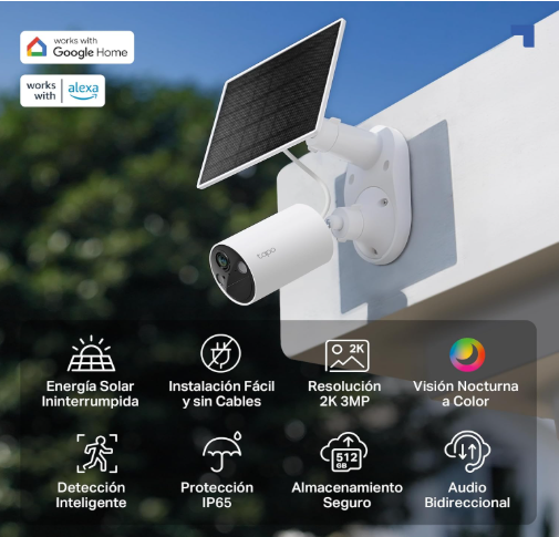 TP-Link Tapo C410 Kit Solar-Powered Wire-Free Security Camera with Smart Detection & Night Vision