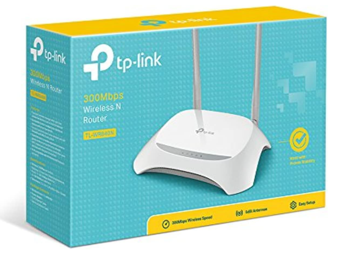 TP-Link TL-WR840N 300Mbps Wireless Router with Stable Wi-Fi Coverage & Fast Ethernet Ports