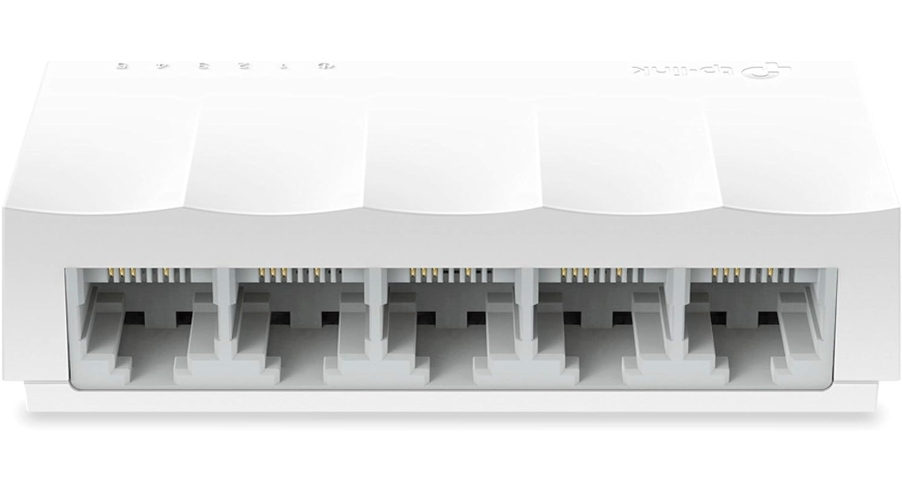 TP-Link LS1005 5-Port 10/100 Desktop Network Switch for Fast & Stable Wired Connectivity