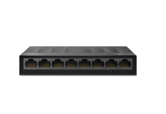TP-Link TL-LS1008G 8-Port Gigabit Desktop Switch for Fast & Reliable Wired Network Expansion