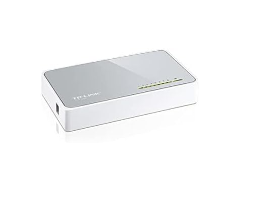 TP-Link TL-LS1008 8-Port 10/100Mbps Desktop Switch for Simple & Reliable Wired Network Expansion