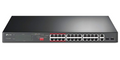 TP-Link TL-SL1226P 24-Port PoE+ Switch with 2 Gigabit Uplink Ports for Surveillance & Network Installations