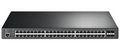 TP-Link TL-SG3452XP JetStream 48-Port Gigabit L2+ Managed Switch with 4×10G SFP+ Slots & 500W PoE+ Budget