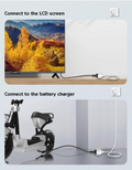 LDNIO SC1017 Universal Power Extension Cord with Single AC Outlet & 5-Meter Cable for Flexible Device Placement