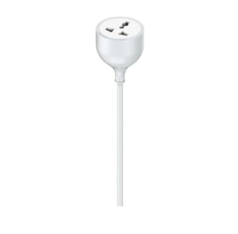 LDNIO SC1017 Universal Power Extension Cord with Single AC Outlet & 5-Meter Cable for Flexible Device Placement