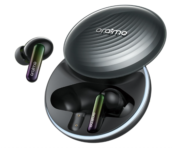 Oraimo OTW-630 Space Buds True Wireless Earbuds with Hybrid ANC, Custom Voice Prompts & Immersive Audio