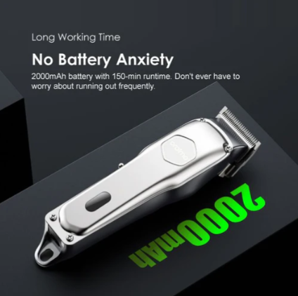 Oraimo OPC-CL30 SmartClipper 2 – Cordless Hair Clipper with Precision Cutting & Extended Battery Performance
