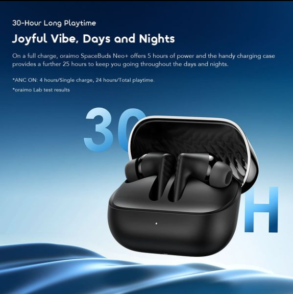 Oraimo Space Buds OTW-323P True Wireless Earbuds – Clear Sound, Comfortable Fit & Reliable Bluetooth Performance