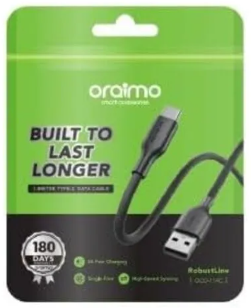 Oraimo OCD-114C USB Type-C Cable – Fast Charging & Stable Data Transfer with Durable Everyday Design