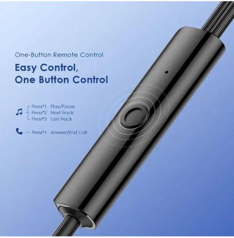 Oraimo Conch 2C OEP-320C Digital USB-C Earphones – Clear Stereo Sound, Comfortable Fit & Reliable Type-C Audio