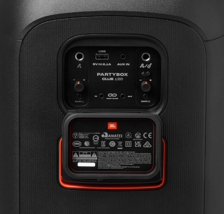 JBL PartyBox 120 Portable Party Speaker – Punchy Bass, Vibrant Light Effects & Powerful JBL Sound On the Go