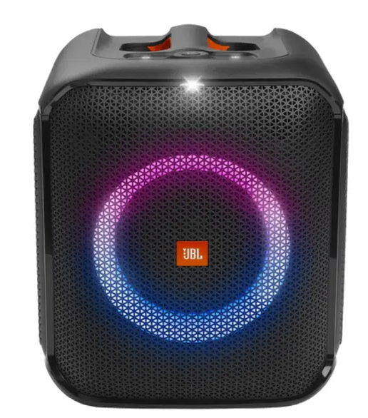 JBL PartyBox Encore with Dual Wireless Microphones – Portable Party Speaker, Deep Bass Power & Interactive Karaoke Experience