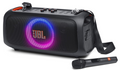 JBL PartyBox On-The-Go with Wireless Microphone – Portable Bluetooth Party Speaker, Powerful Bass & Dynamic Sound Anywhere