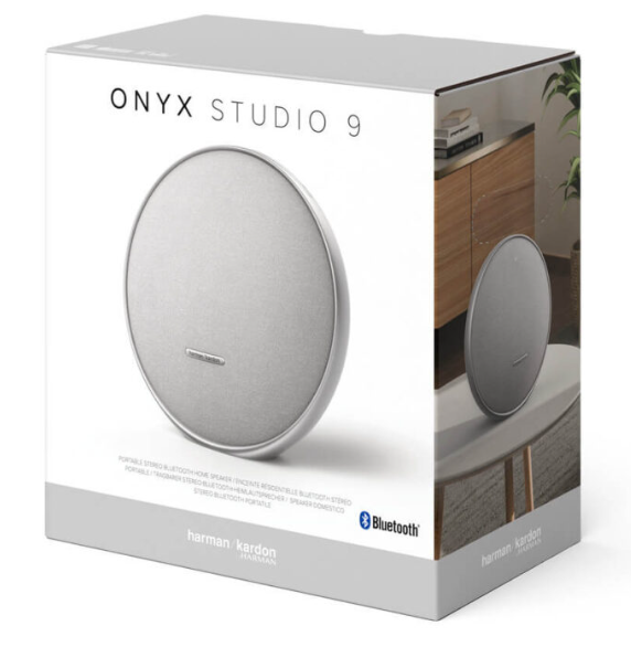 Harman Kardon Onyx Studio 9 Bluetooth Speaker – Premium Room-Filling Sound, Deep Bass & Iconic Elegant Design