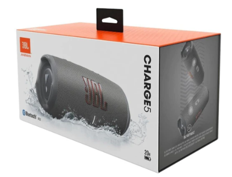 JBL Charge 5 Portable Bluetooth Speaker – Powerful Pro Sound, Deep Bass Punch & Rugged Wireless Performance