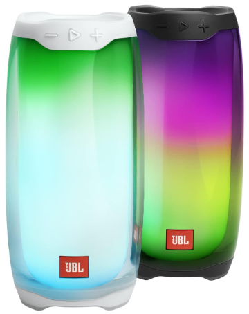 JBL Pulse 4 Portable Bluetooth Speaker – 360° Sound, Immersive LED Lightshow & Deep Bass Performance