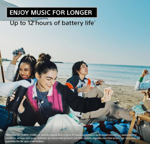 Sony SRS Field 1 Portable Bluetooth Speaker – Rugged Compact Sound, Clear Audio & Everyday Outdoor Ready Performance