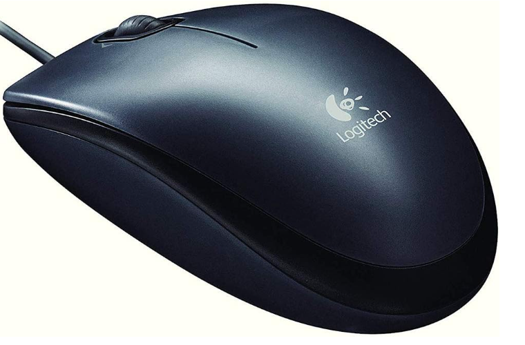 Logitech M90 Wired USB Optical Mouse – Reliable Plug-and-Play Control, Smooth Precision Tracking & Comfortable Ambidextrous Design
