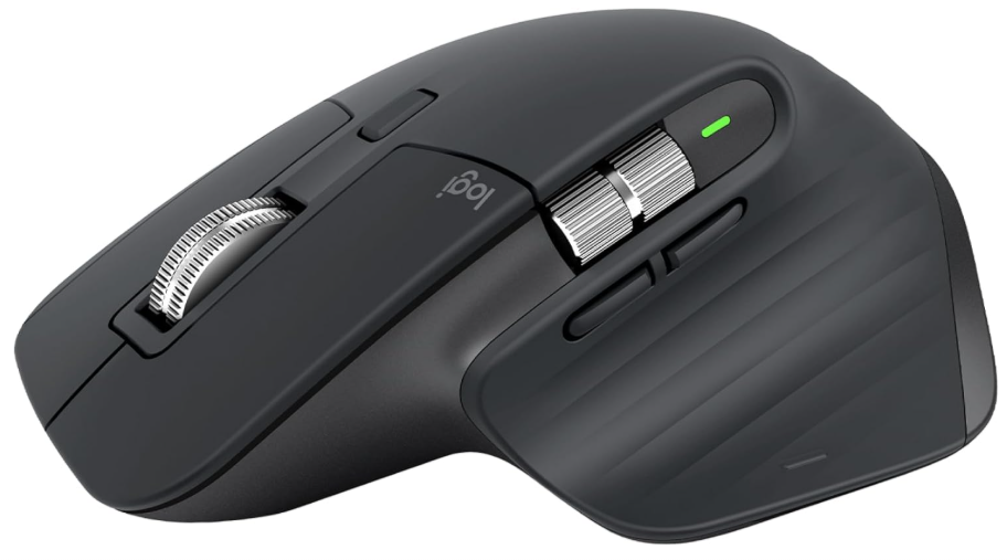 Logitech MX Master 3s For Business Wireless Mouse – Ultra-Quiet Clicks, Advanced Precision Tracking & Professional Multi-Device Workflow Control (910-006582)