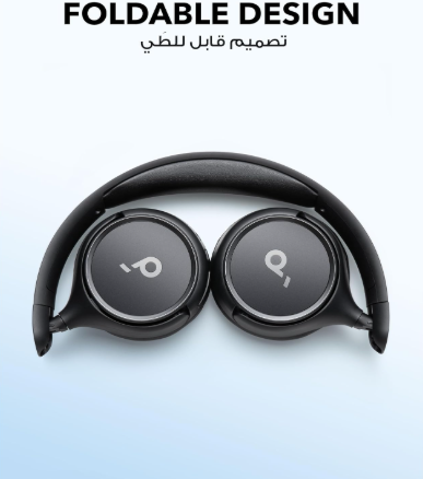 Soundcore H30i Wireless On-Ear Headphones by Anker – Foldable Lightweight Design, Pure Bass Performance, Bluetooth 5.3 & Exceptional 70-Hour Playtime