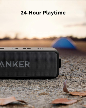 Anker Soundcore Select 2 Bluetooth Portable Speaker – Balanced Stereo Sound, Water-Resistant Build & Reliable Wireless Playback (A3125H11)
