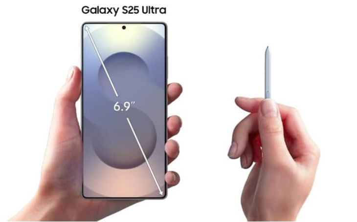 Samsung Galaxy S25 Ultra (Titanium Black) – AI-Powered Flagship, 12GB RAM, 256GB Storage, 200MP Pro Camera & Built-in S Pen