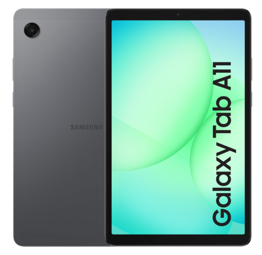 Samsung Galaxy Tab A11 (Gray) – 8.7" Compact Wi-Fi Tablet, 4GB RAM, 64GB Storage | Portable Entertainment & Everyday Productivity