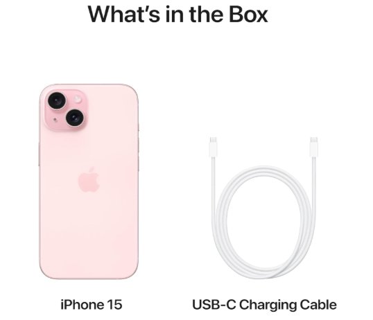 Apple iPhone 15 (256GB) – Expanded Storage, Precision Camera & Ultra-Smooth iOS Performance in a Signature Apple Design