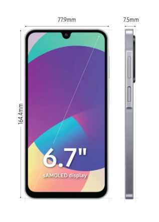 Samsung Galaxy F17 5G (Neo Black) – 6GB RAM, 128GB Storage | 50MP OIS Camera, Gorilla Glass Victus & 6x OS Upgrades