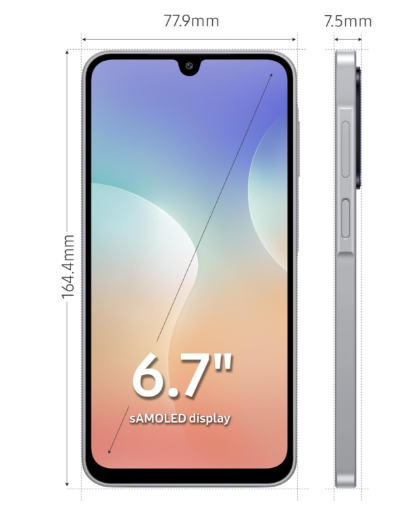 Samsung Galaxy M17 5G – 128GB Storage, 4GB RAM | Fast 5G Connectivity & Smooth Everyday Performance